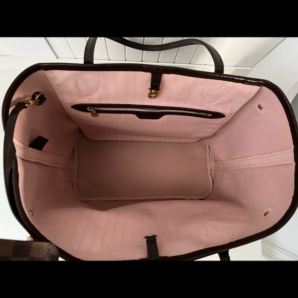 Louis Vuitton Neverfull MM Ebene Ballerina Interior - Picture 8 of 9